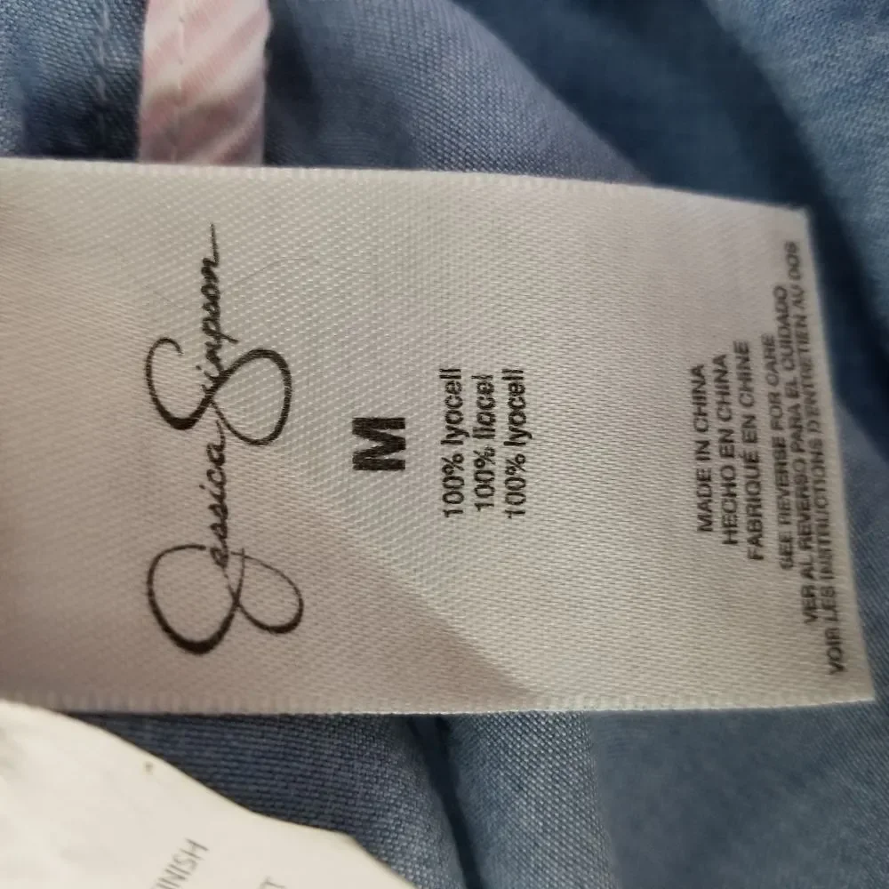 Jessica Simpson Open‎ Front Light Blue Blazer